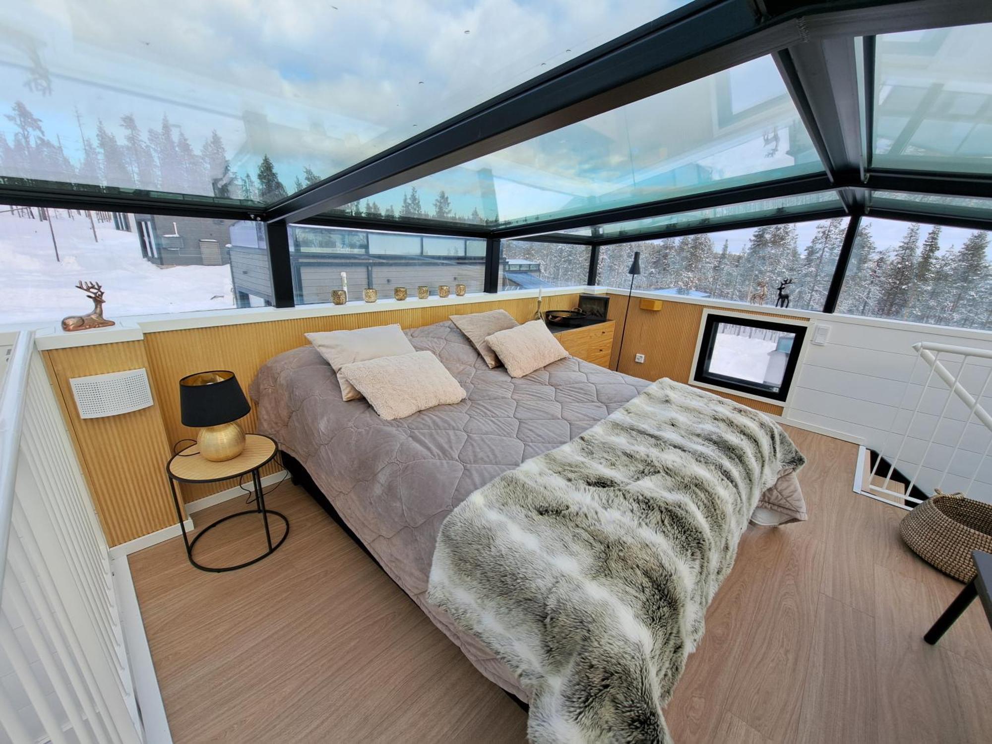 Levi Sky Igloo With Private Sauna And Hot Tub Ngoại thất bức ảnh