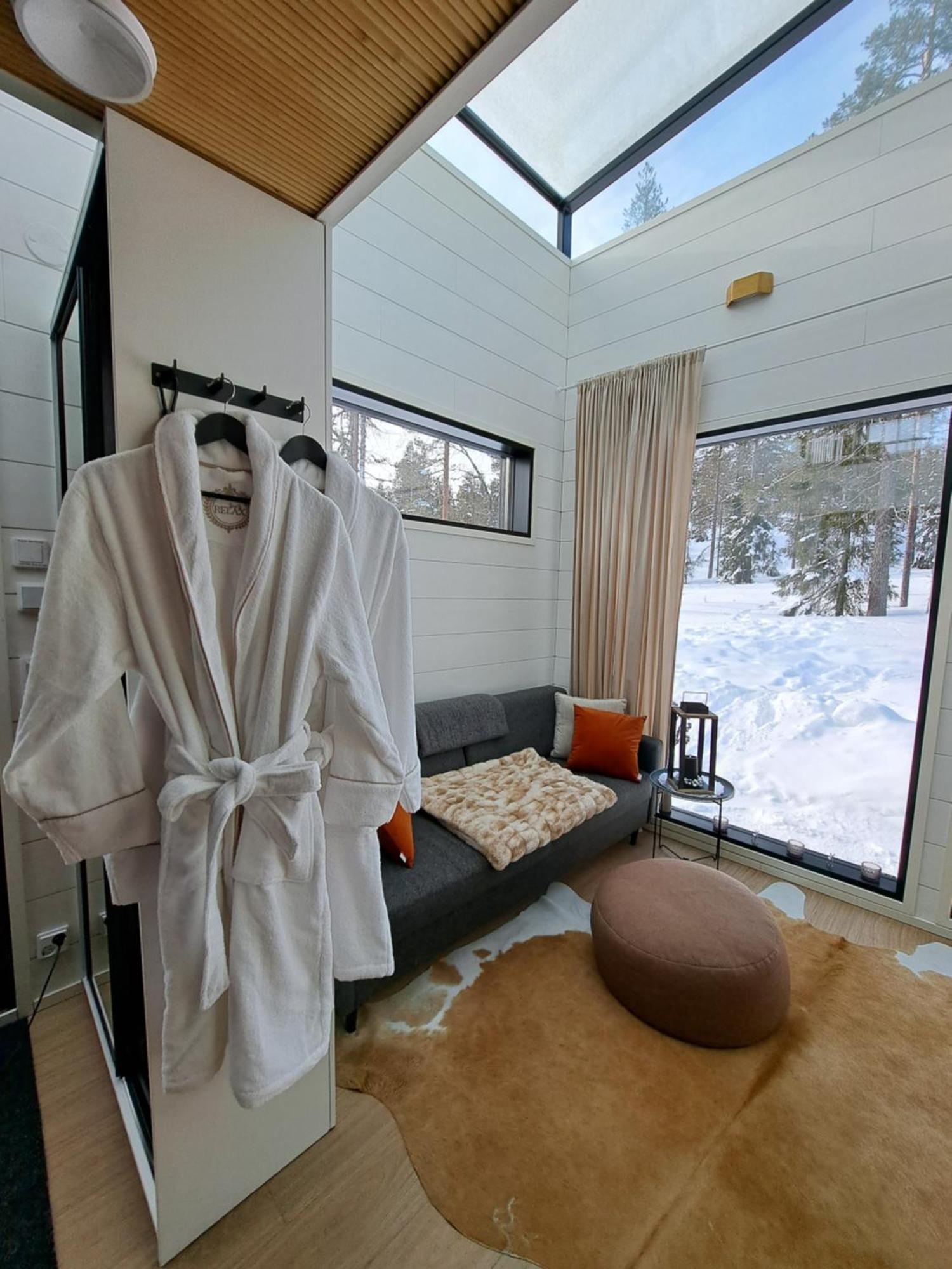 Levi Sky Igloo With Private Sauna And Hot Tub Ngoại thất bức ảnh